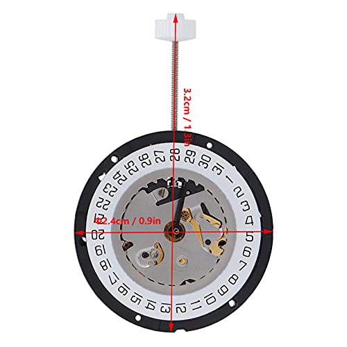 Mouvement à quartz J320 pour montre de diamètre 24 mm avec pile SR621SW - 4