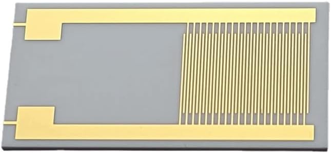 5pcs 100uM large size ceramic interdigital electrode capacitive array biological gas humidity sensor chip 10X20