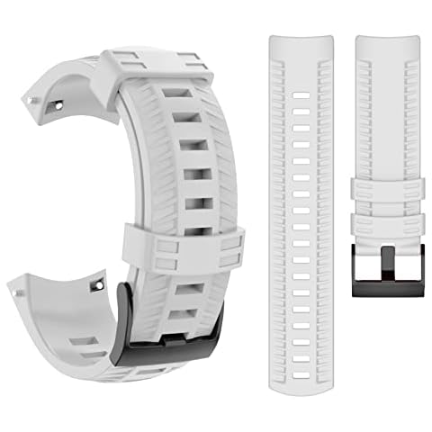 XBHSW 24mm Curved Interface Strap Band Replacement for Suunto 9 peak baro Multisport GPS Sports Smart Watch Silicone Strap Cover