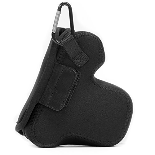 MegaGear MG510 Olympus PEN E-PL9, E-PL8, E-PL7 Ultraleichte Kameratasche aus Neopren - Schwarz – Bild 5