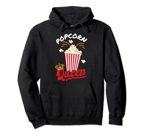 Popcorn Costume da donna – Popcorn Queen – Cinema Felpa con Cappuccio