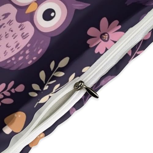Housse de couette 135x200 cm Euless lit enfant motifs animaux - 5
