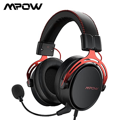 Mpow Air SE Gaming Headset Surround Sound Mic In-Line Control for PC