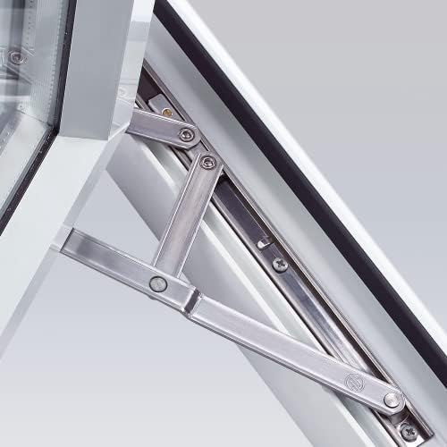 uPVC Universal Window Hinge Kit Double Glazing Friction Stay PVC 13mm 17mm Stack 12 inch High Quality Non Handed Stainless Steel