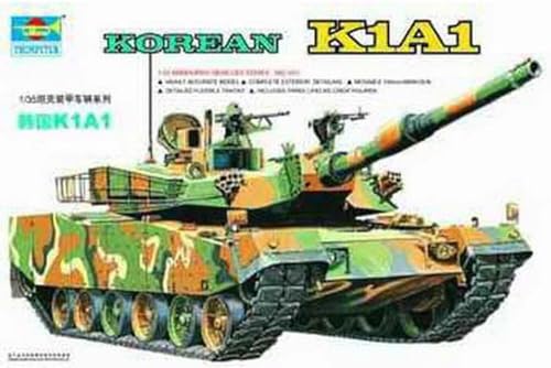 Trumpeter 1:35 Korean K1A1 maquette pour diorama militaire réaliste à peindre