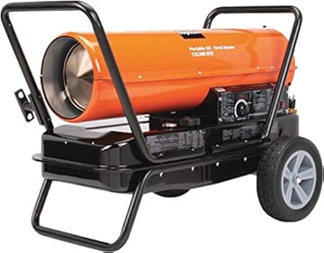 dayton portable oil fired heater