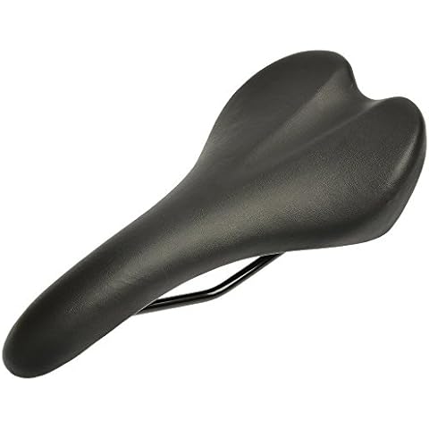 ROCKBROS Comfortable Mountain Bike Saddle PU Leather Cover