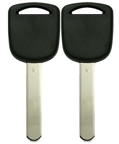 2X New Replacement Transponder Key Compatible with & Fit for