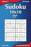 Sudoku 10x10 - Difficile - Volume 11 - 276 Puzzle (Italian Edition)