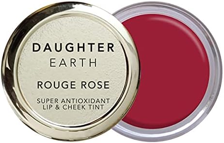 Daughter Earth Vegan Lip and Cheek Tint | Matte Natural Blush for Women | Lip Tint with Vitamin E | Nourishing Cheek Tint With UV Protection | Fights Free Radical Damage | Non-Toxic Skin Care | 4.5 gm