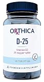 Orthica Vitamine D10, 120 Stuks, 120 Tabletten Vitamine D - Vitamine D Supplement