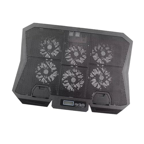 Base para Laptop DOITOOL con Ventilador USB y Luz LED Azul miniatura 1