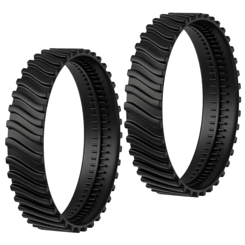 Lote de 2 Recambios Orugas R0526100 para Zodiac MX8, Paquete Neumáticos Compatible con Zodiac MX6 MX8 MX9, Orugas Robot Limpiador Piscina de Caucho Antideslizante