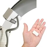 EMALPE Replacement Hinges for Skullcandy Crusher Wireless Over-Ear Headphones (White)