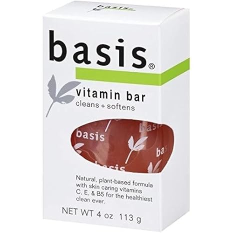 Basis Vitamin Bar Soap - 4 oz - 3PC