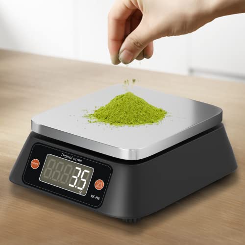 Kitchen Scale Food Scales Digital Weight Grams And Ounces,Skeap Kf- H8U Digital Kitchen Scale For Baking,Cooking,Food Prep,Soap Making,Stainless Steel Platform,3*Aa Batteries And Ac Power Adapter #TOP7