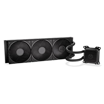 ENDORFY Navis F360 AIO CPU Water Cooler, 360 mm Radiator, PWM Pump, 3X Fluctus 120 PWM Fans, Intel LGA 1700/1200/115x & AMD AM5/AM4