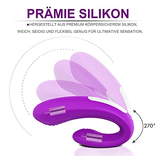 Paarvibrator für Paare mit Vibration und Fernbedienung