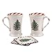 Spode Christmas Tree Peppermint Mug and Coaster, Set of 2