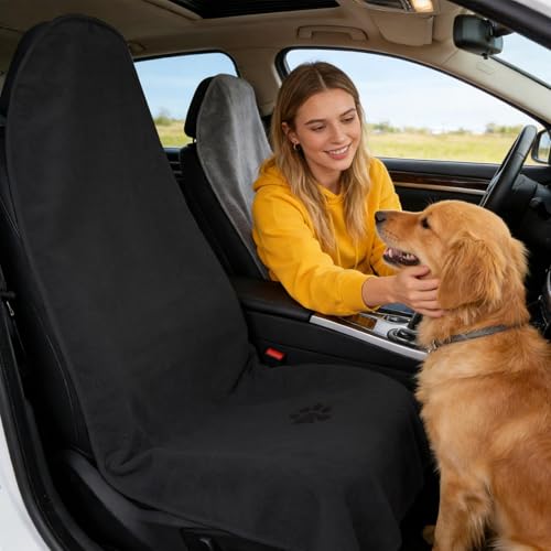Housse de siege auto serviette pour VW Passat Variant B9 impermeable absorbante - 5