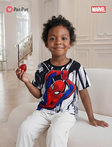 Image of Disney Princess Frozen Marvel Stitch Minnie Mickey Star Wars Girls /Boys Athletic Shirts UV Quick Dry Graphic T-Shirt 2-9 Year