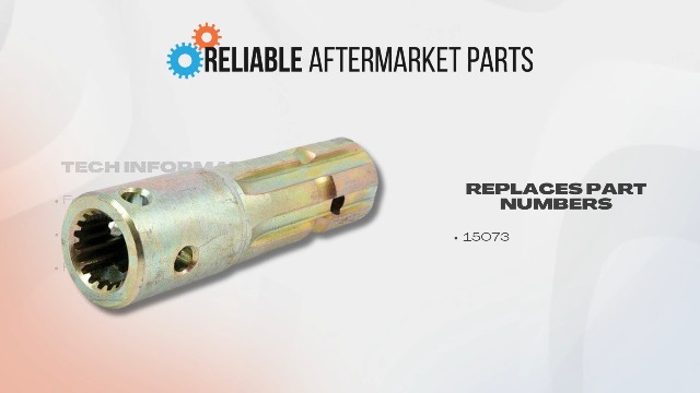 Amazon.com: S.15073 PTO Adapter, Female Spline 1'' -18 x Male