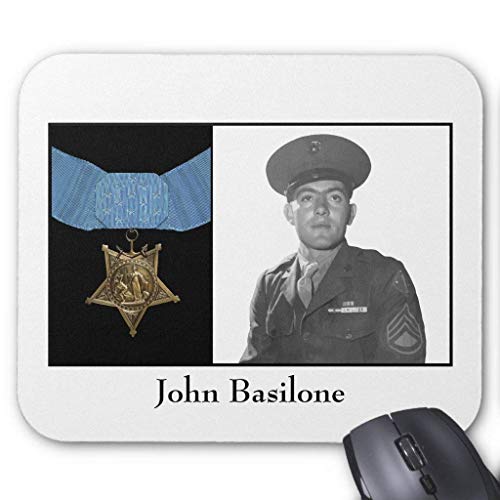 Preisvergleich Produktbild John Basilone and the Medal Of Honor Mouse Pad