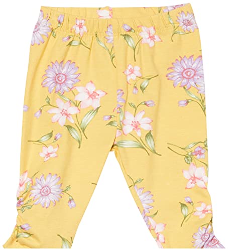 The Children's Place Baby Girls Legging Pants, Lara Floral/Sunflower Garden 2-Pack, 3-6 Months #TOP4
