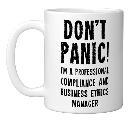 Compliance and Business Ethics Manager Ceramic Mug, White