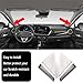 KELEIMAI Car Accessories Fit For Chevrolet TRAX 2024 2025 2026 Interior Door Window Cover Trim Sticker Decals Speakers Audio Loud Speaker Triangle (Silver Titanium) 2PCS Stainless Steel