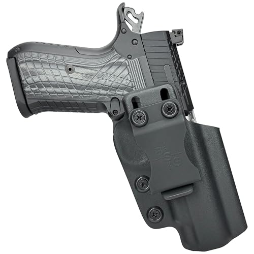 Black Scorpion Outdoor Gear IWB Sweat Guard Holster fits Kimber KDS9c (No Rail) (Right-Hand Draw, Black)