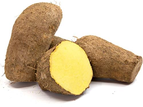Fresh Yellow Yam Jamaican, 5 Pound Box