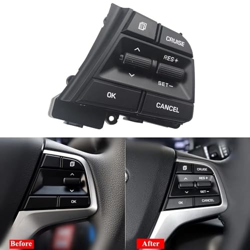 Commande croisière au volant boutons interrupteur noir Elantra 1.6l