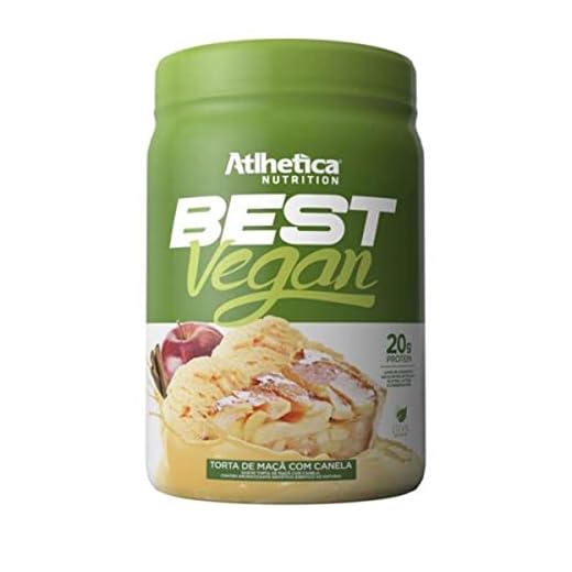 Atlhetica Nutrition Best Vegan (500G) - Sabor Torta De Maça C/ Canela