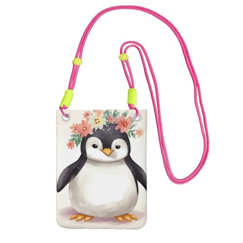 Sac à main bandoulière fuchsia pingouin le cadeau idéal pour femme active