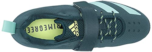 Adidas Women's Adipower Weightlifting Ii Cross Trainer, Wild Teal/Mint/Hi-Res Yellow, 13 #TOP4