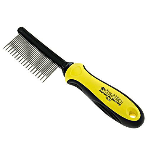 Shedtitan Metal Dog Comb For Matted Hair & Detangler Combs Set thumb #5