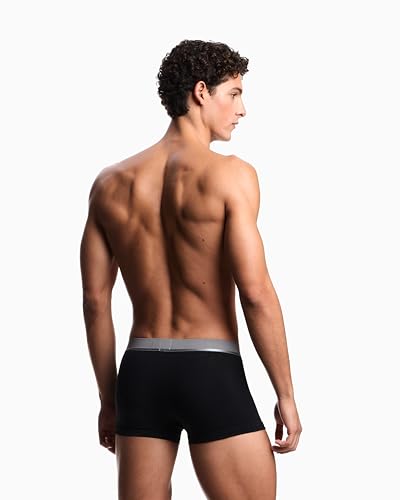 Emporio Armani Men's Shiny Logo Band 3 Pack Trunk4