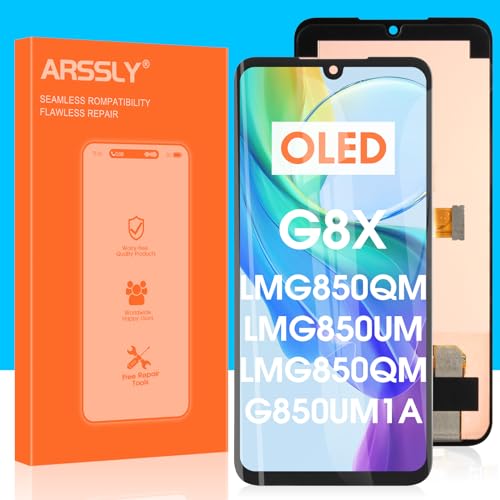 OLED LCD Display for LG G8X ThinQ LMG850 Screen Replacement for LMG850QM LMG850UM LMG850QM G850UM1A G850UM9 6.4