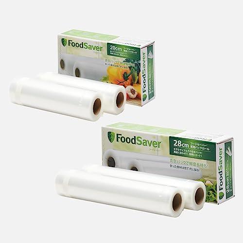 FoodSaver本体＋専用バッグ＋パックロールセット Amazon.co.jp: FoodSaver: パックロール&バッグ