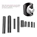 315 Pcs Slotted Cylinder Spring Pins Kit Storage Case Multiple Sizes Black Spring Steel Construction Automotive Engine Industrial Applications