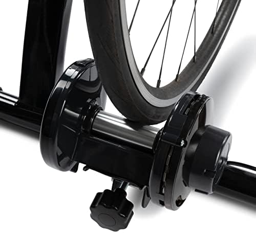CALBURN Indoor Exercise Bike Trainer Stand | New Advanced Motor for Silent & Smooth Ride | Adjustable Resistance | Bicycle converts to Stationary Exercise Bike | Turbo Trainer