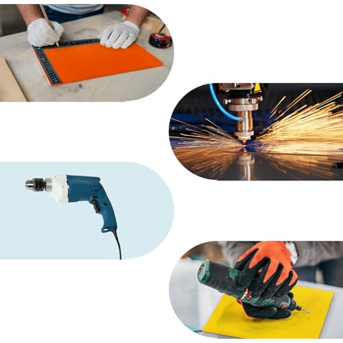 Image of 10 Pack Colored Acrylic Sheets, 8 x 8 Inch Sheet 1 /8 Thick, Cast Acrylic Sheet for Laser Cutting and Engraving, Opaque Acrylic Panel for DIY Projects