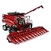 Case IH 1/32 AFS Connect 9250 Tracked Combine with Corn & Grain Heads, ERTL Prestige Collection 44320