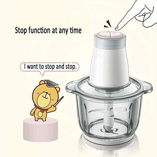 1.2L Meat Grinder Multifunction Household Electric Small Filling Broken Vegetables Stir Garlic Chop Cooking Machine