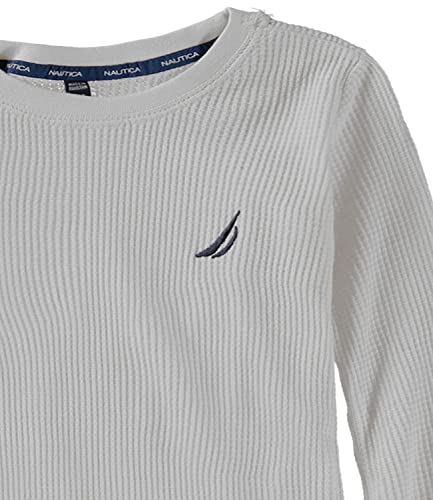 Nautica Boys 2-Piece Shirt & Pants Base Layer Long Johns Waffle Thermal Underwear Set2