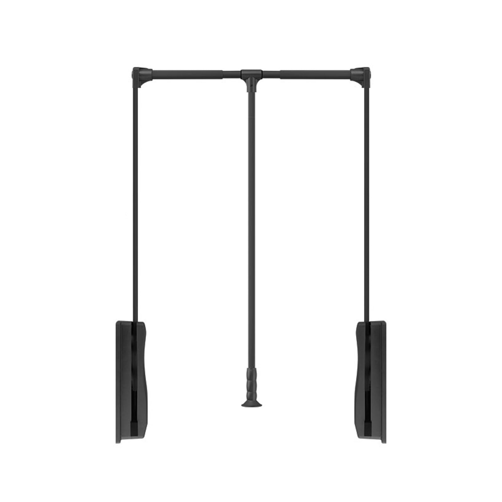 Tringle de penderie réglable télescopique pour dressing haut accessible