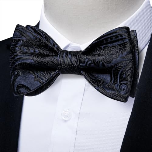 Corbata de moño clásica para hombre MVUYO FMURY-456 miniatura 3
