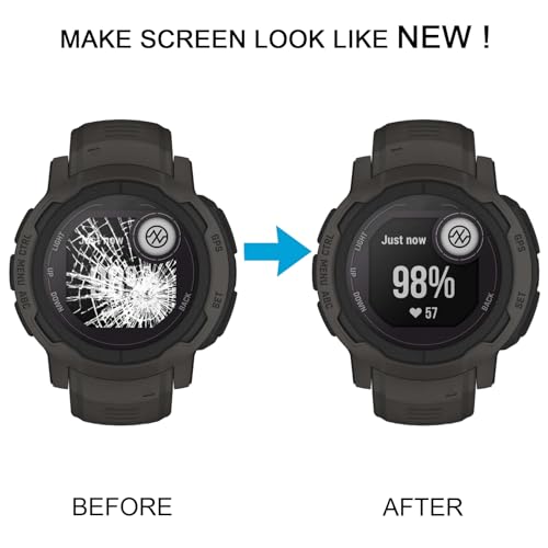 Écran LCD de Garmin Instinct numériseur tactile assemblage complet remplacement affichage