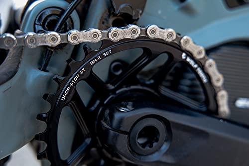 Wolf Tooth Direct Mount Chainring for Shimano E-Bike Motor 32T Drop-Stop ST